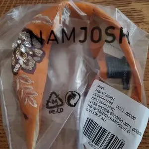 Anthropologie NamJosh beaded Baroque headband- gold Collections – Namjosh main image 3